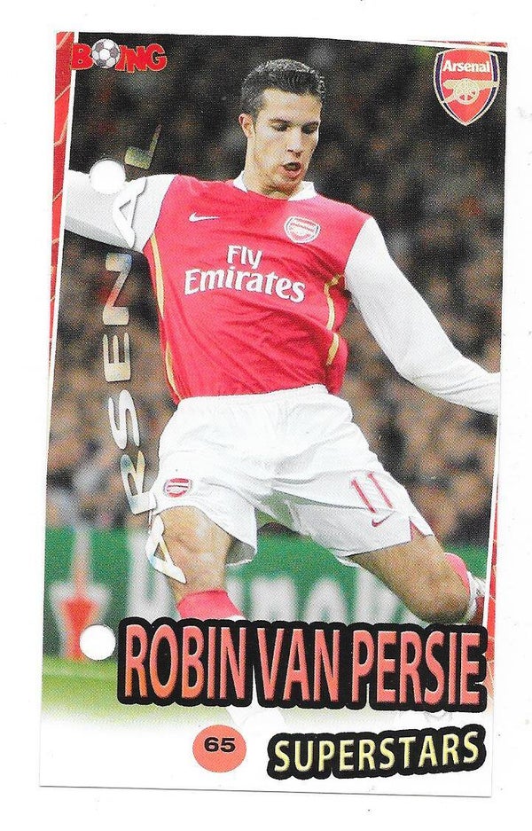 2006-07 Swedish Boing Superstars #65 Robin Van Persie  Arsenal , Netherlands