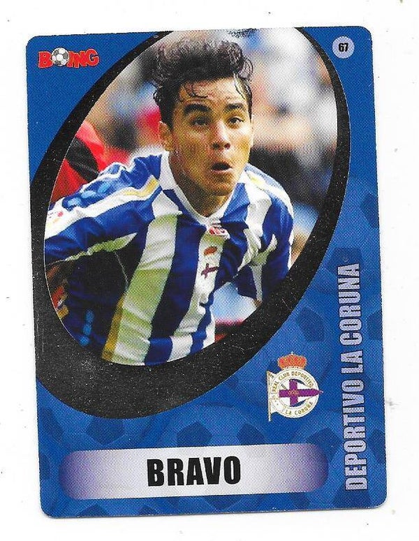 2008-09 Finnish Boing #67 Omar Bravo  Deportivo La Coruna , Mexico
