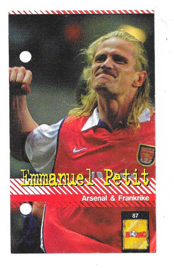 1999-00 Norwegian Boing #87 Emmanuel Petit  Arsenal & France