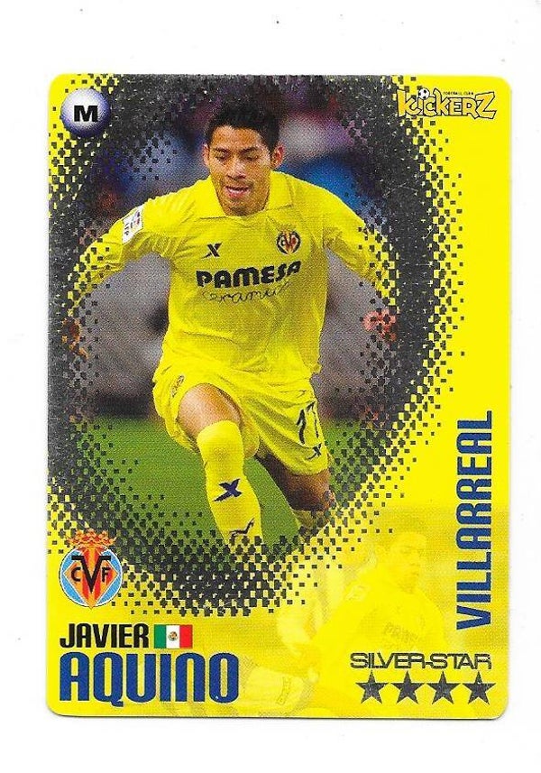 2013-14 Swedish Kickerz Silverstar # Javier Aquino  Villarreal