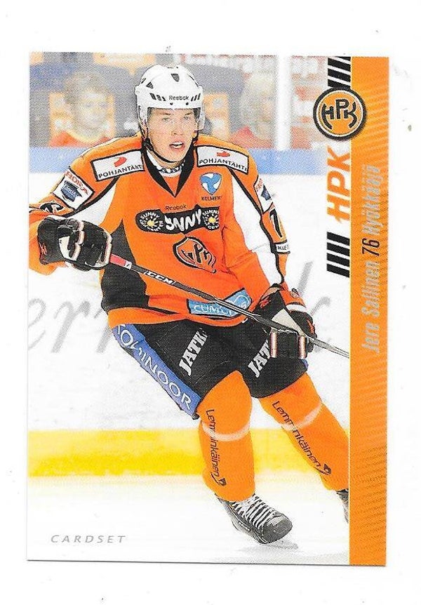 2012-13 Finnish Cardset #201 Jere Sallinen HPK , EHC Biel-Bienne