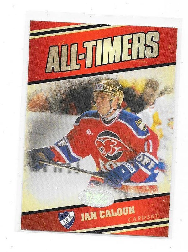 2011-12 Finnish Cardset All-Timers #8of9 Jan Caloun  HIFK , HC Litvínov