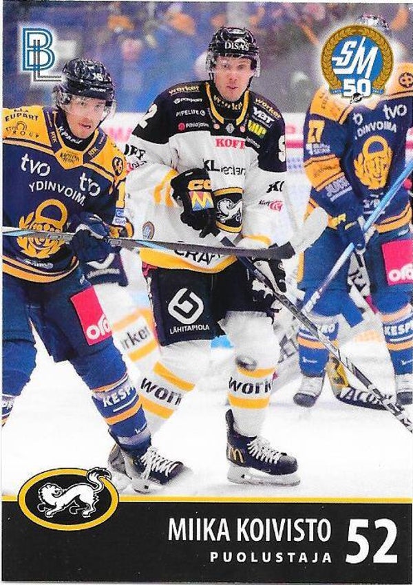 2024-25 Finnish Blueline #101 Miika Koivisto  Kärpät , SC Bern