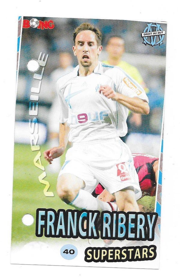2006-07 Finnish Boing Superstars #40 Franck Ribéry Olympique de Marseille