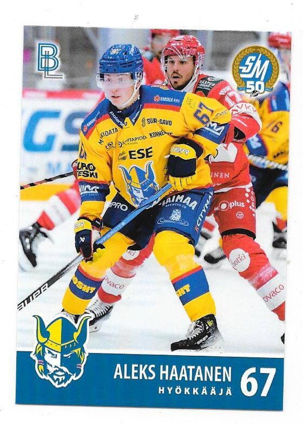 2024-25 Finnish Blueline #47 Aleks Haatanen Jukurit