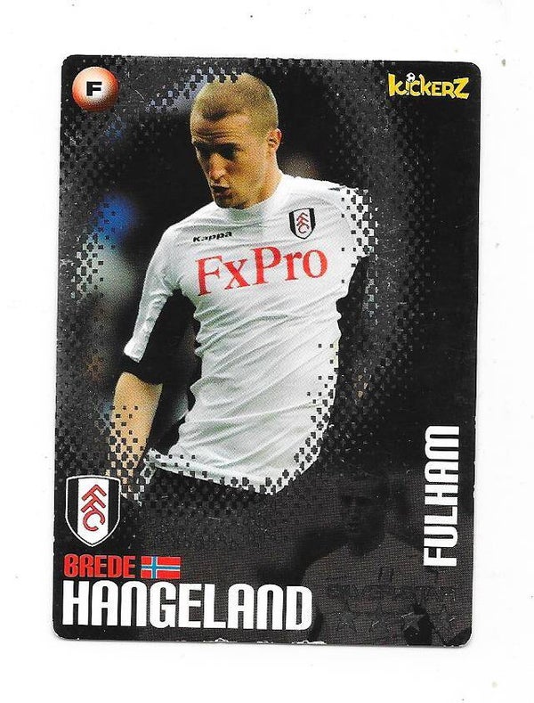 2014-15 Swedish Kickerz Silverstar # Brede Hangeland Fulham