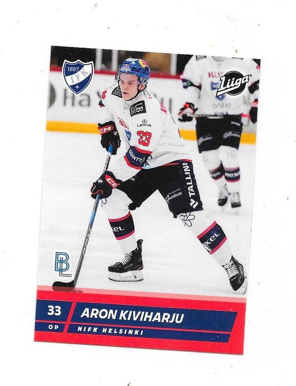 2025-26 Finnish Blueline #5 Aron Kiviharju HIFK , Minnesota Wild