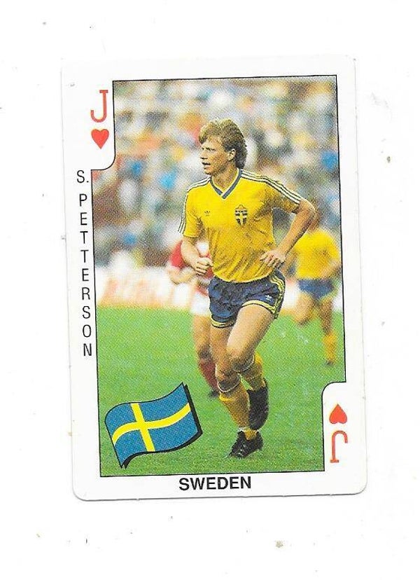 1990 Dandy Football WC #H11 Stefan Pettersson , Sweden