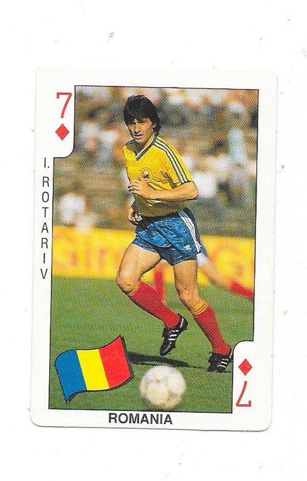 1990 Dandy Football WC #C7 Ilie Rotariu , Romania