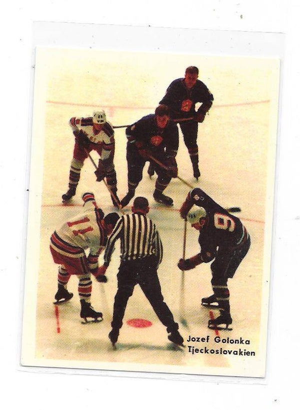 1970-71 Swedish Cumulus Mästar Serie #UER Jozef Golonka Czechoslovakia , Slovan Bratislava