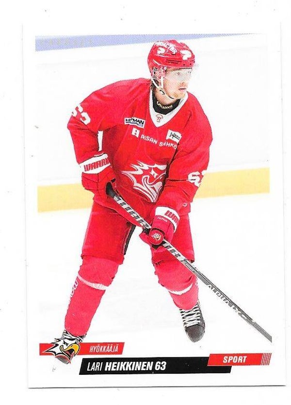 2022-23 Finnish Cardset #142 Lari Heikkinen Vaasan Sport