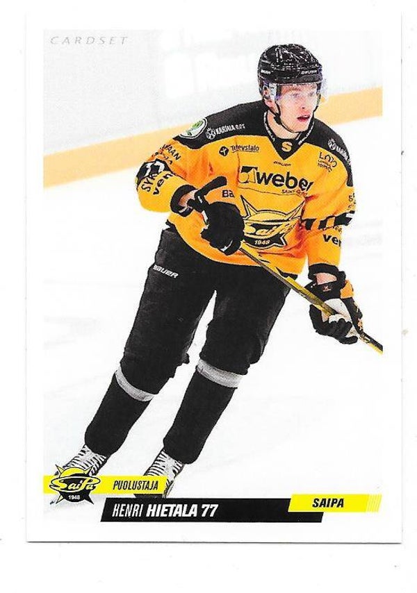 2022-23 Finnish Cardset #125 Henri Hietala Saipa