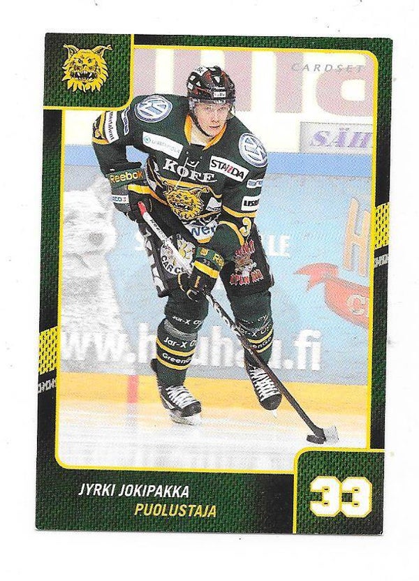 2010-11 Finnish Cardset #41 Jyrki Jokipakka Ilves , Calgary Flames