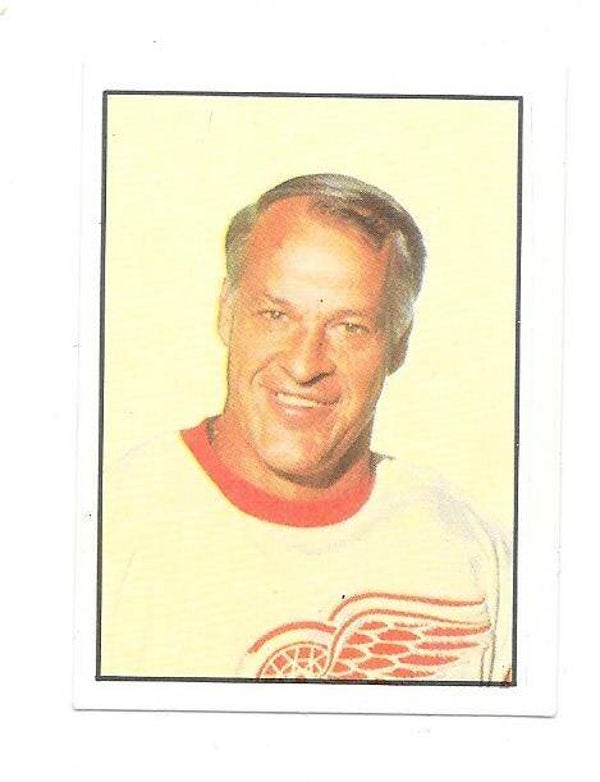 1971-72 Swedish Williams #198 Gordie Howe Detroit Red Wings