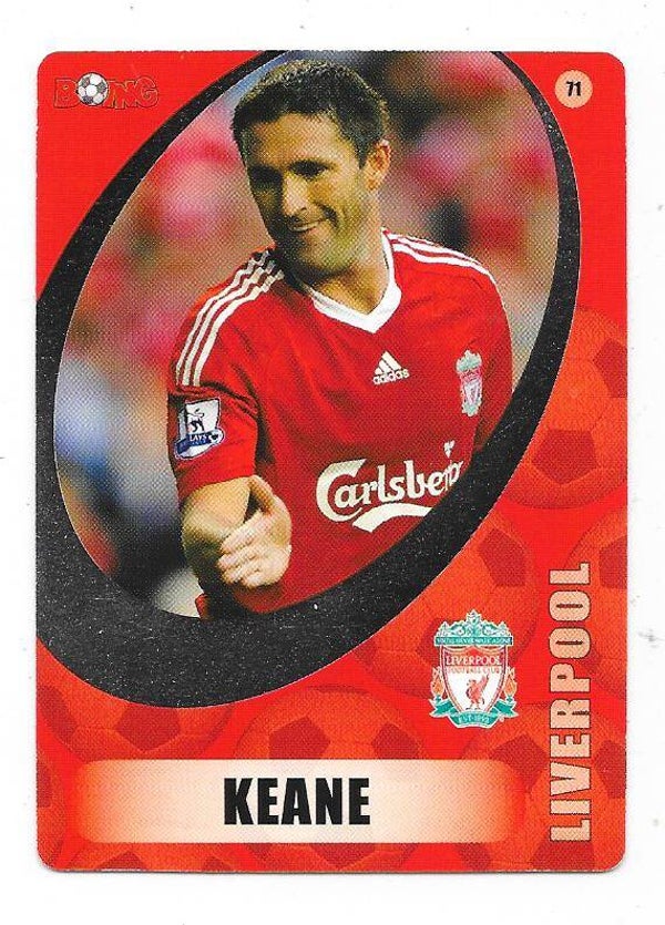 2008-09 Finnish Boing #71 Robbie Keane   Liverpool , Ireland