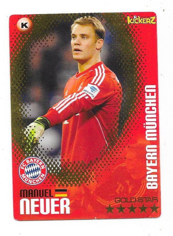 2013-14 Swedish Kickerz Goldstar # Manuel Neuer  FC Bayern Munchen , Germany