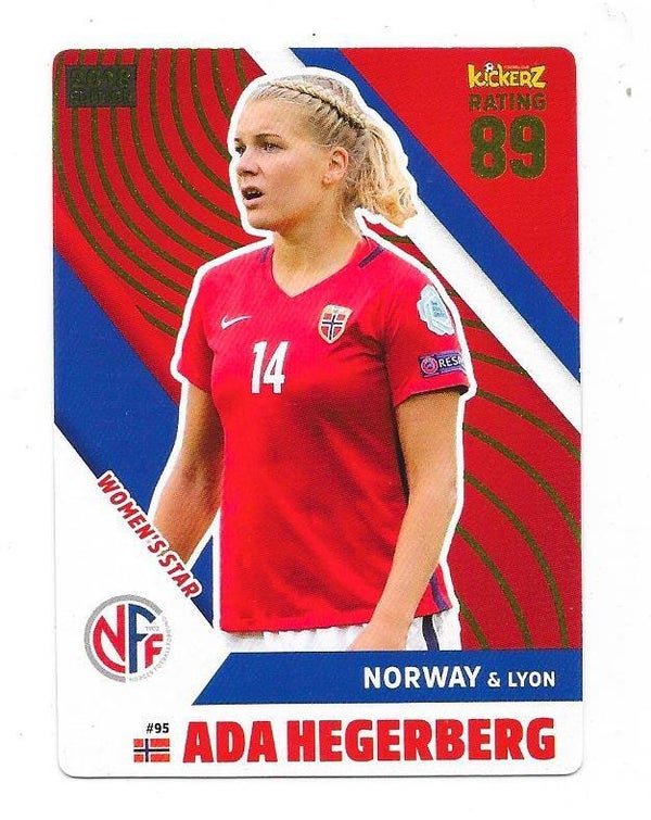 2018 Swedish Kickerz Goldstar # Ada Hegerberg  Olympique de Lyon , Norway