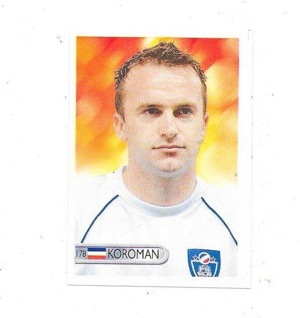 2006 Mundocrom FIFA World Cup Sticker #178 Ognjen Koroman , Serbia