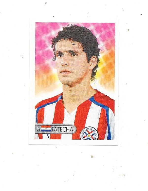 2006 Mundocrom FIFA World Cup Sticker #96 Christian Fatecha , Paraguay