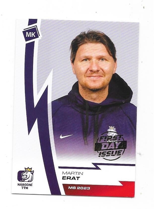 2023 Cesky Hokej First Day Issued #81 Martin Erat  , Nashville Predators