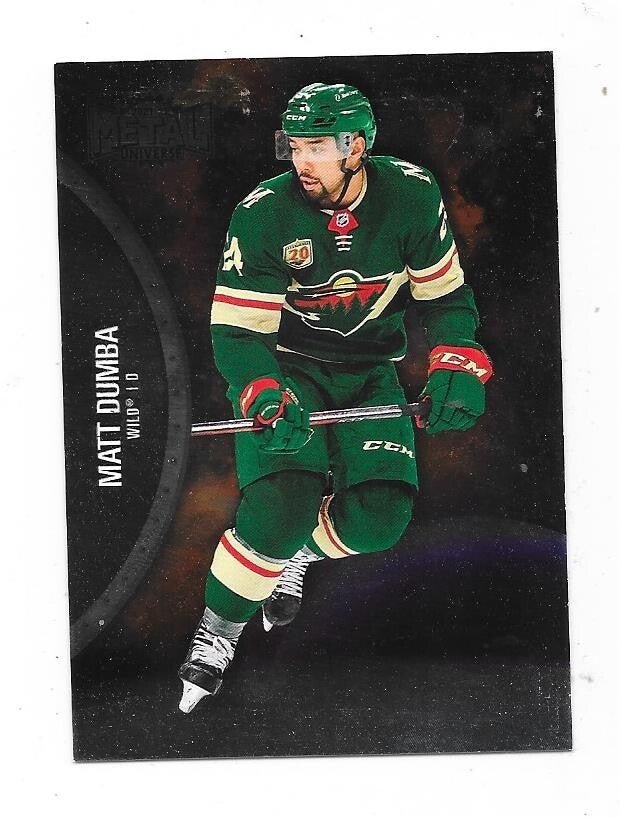 2020-21 SkyBox Metal Universe #21 Matt Dumba , Minnesota Wild