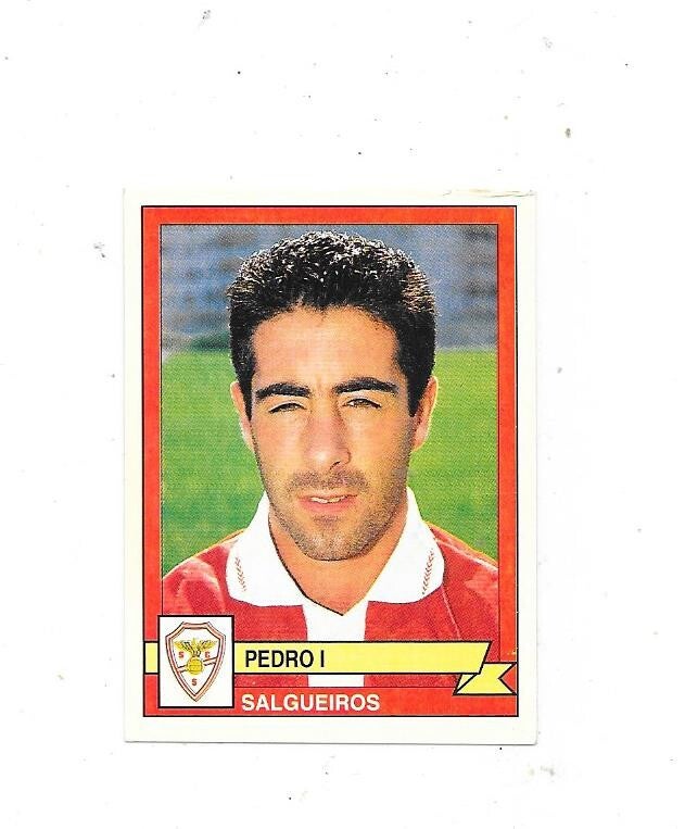 1994-95 Panini Portugese Futebol Sticker #277 PEDRO I , Salgueiros