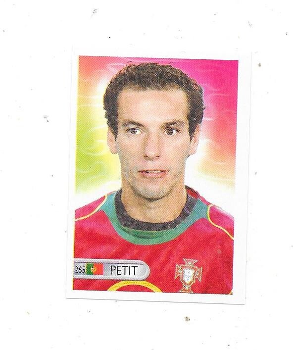 2006 Mundocrom FIFA World Cup Sticker #265 PETIT , Portugal