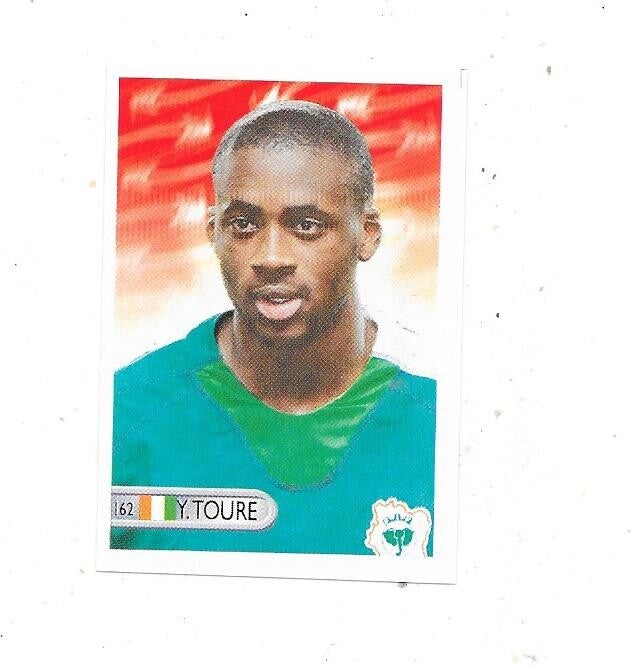 2006 Mundocrom World Cup Sticker #162 Yaya Toure , Ivory Coast