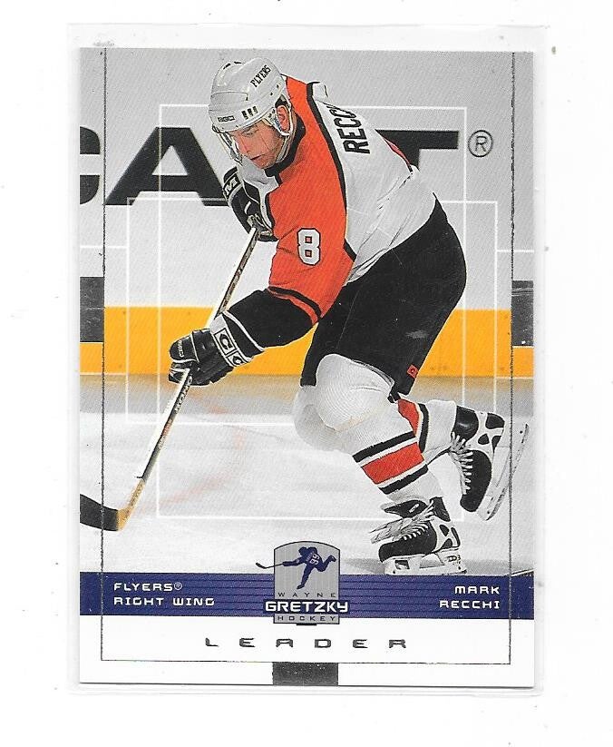 1999-00 Wayne Gretzky Hockey Leader #126 Mark Recchi , Philadelphia Flyers