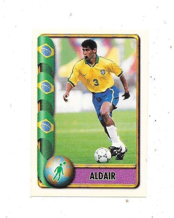 1998 Navarrete FIFA France 98 Sticker #94 ALDAIR , Brasil