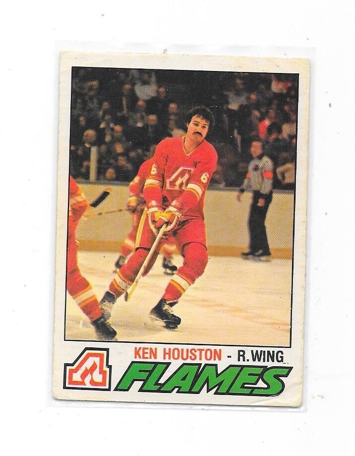 1977-78 OPC #274 Ken Houston , Atlanta Flames RC