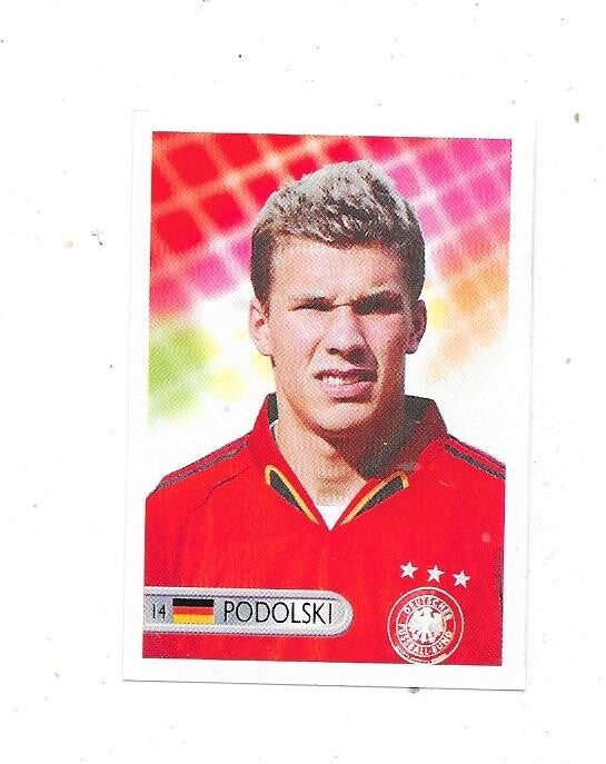 2006 Mundocrom World Cup Sticker #14 Lukas Podolski , Germany