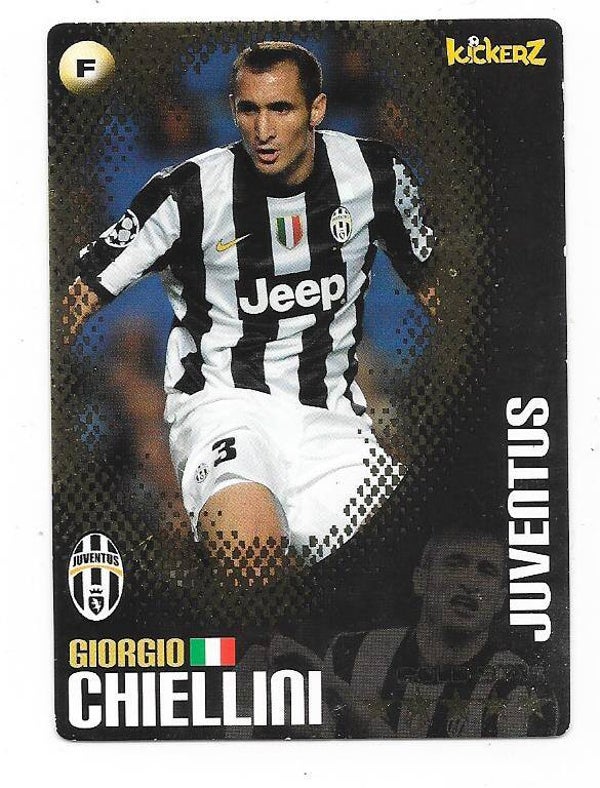 2013-14 Swedish Kickerz Goldstar # Giorgio Chiellini  Juventus , Italia