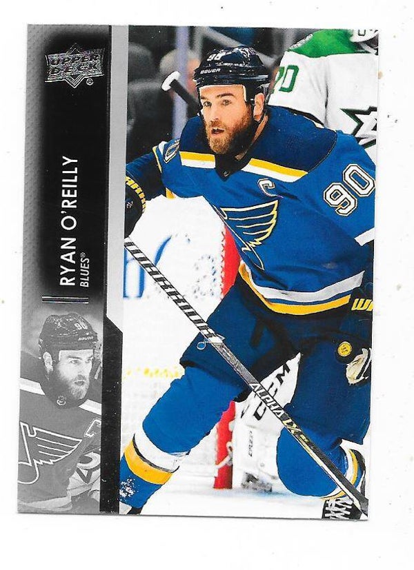2021-22 Upper Deck NHL Ice Hockey Card #406 Ryan O`Reilly  , St Louis Blues