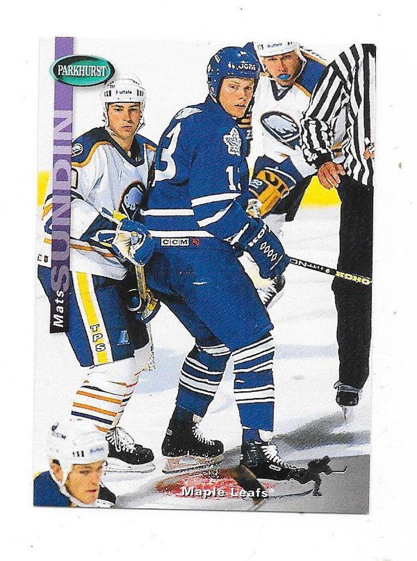 1994-95 Parkhurst #SE175 Mats Sundin , Toronto Maple Leafs