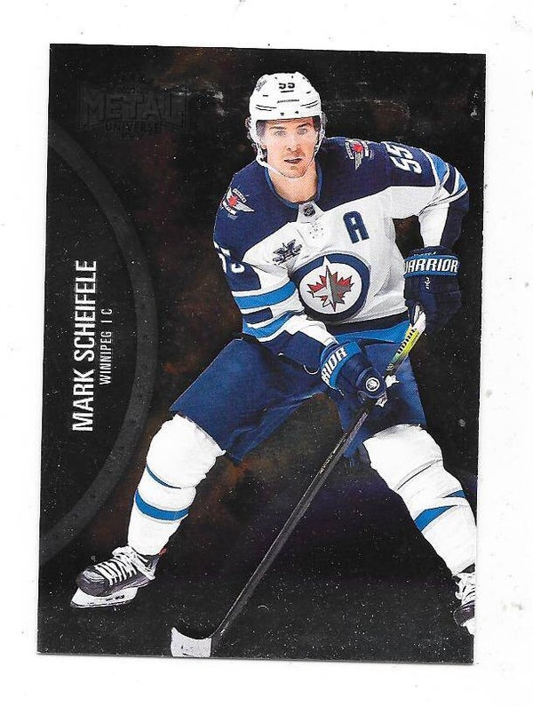 2020-21 Skybox Metal Universe NHL Ice Hockey Card #30 Mark Scheifele , Winnipeg Jets