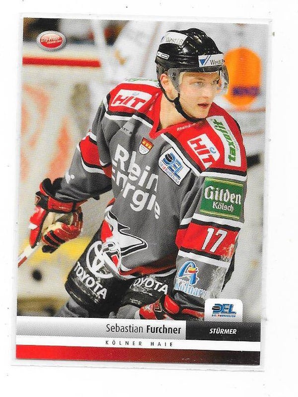 2007-08 German DEL Ice Hockey Card #382 Sebastian Furchner , Kölner Haie