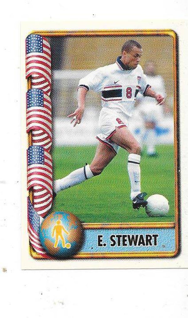 1998 Navarrete France 98 World Cup Football Sticker #228 Earnie Stewart , USA