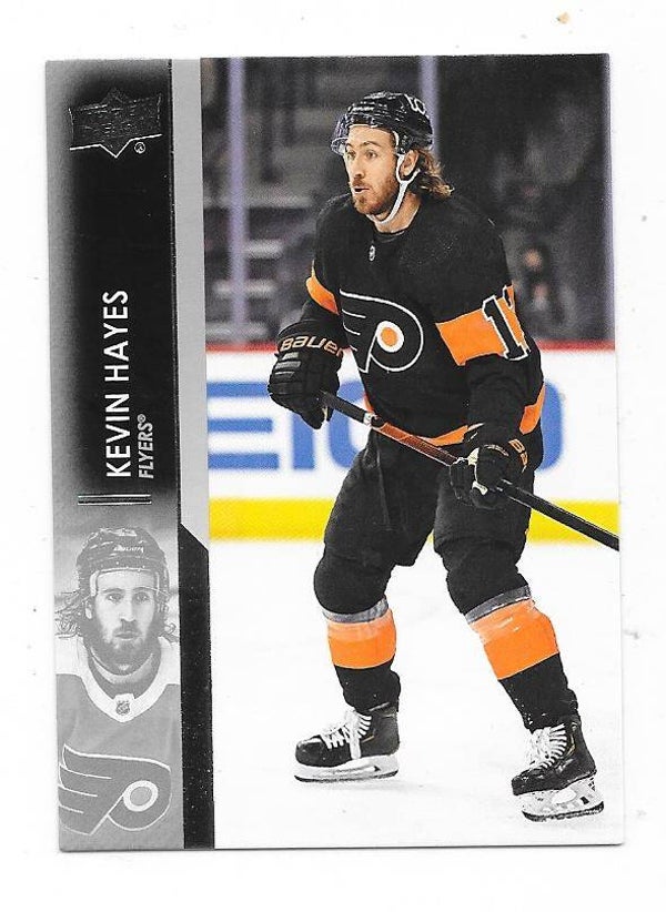 2021-22 Upper Deck NHL Ice Hockey Card #136 Kavin Hayes , Philadelphia Flyers