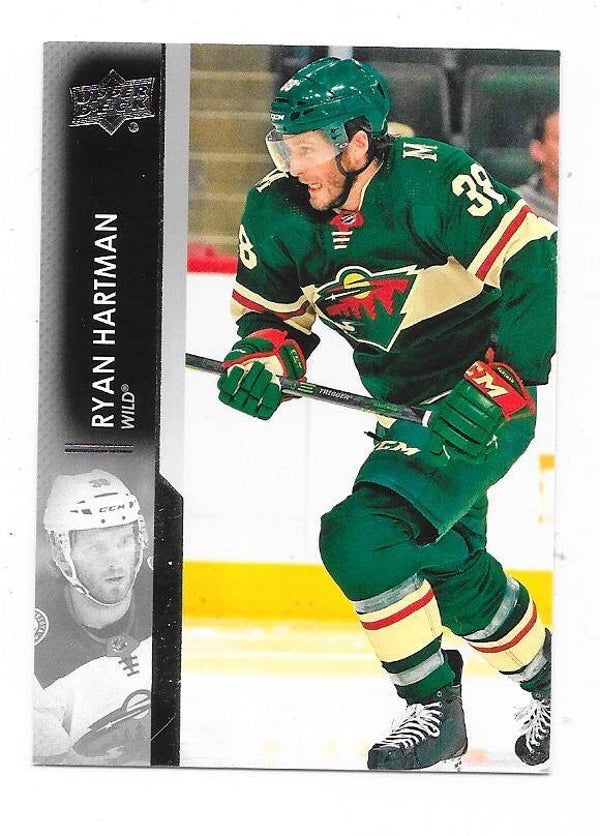 2021-22 Upper Deck NHL Ice Hockey Card #342 Ryan Hartman , Minnesota Wild