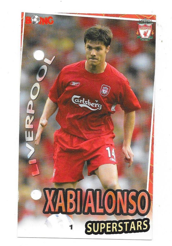 2005-06 Finnish Boing Superstars #1 Xabi Alonso  FC Liverpool , Spain