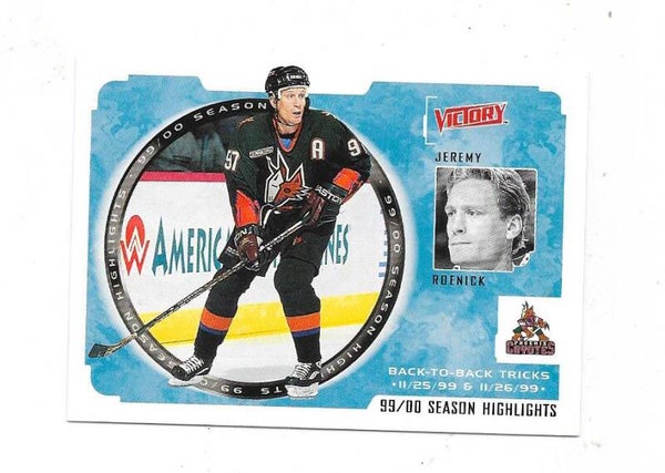 1999-00 Upper Deck Victory SH #255 Jeremy Roenick , Phoenix Coyotes