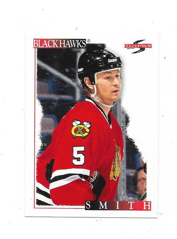 1995-96 Score #27 Steve Smith , Chicago Blackhawks