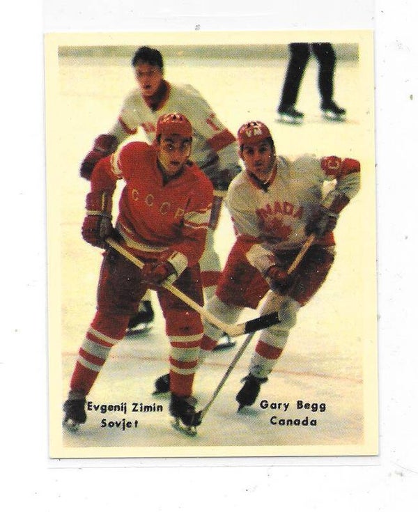 1970 Swedish Cumulus Mästar Serie # Yevgeni Zimin , CCCP & Gary Begg , Canada