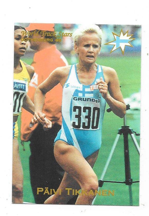 1995 Gothenburg World Track Stars #19 Päivi Tikkanen , Finland