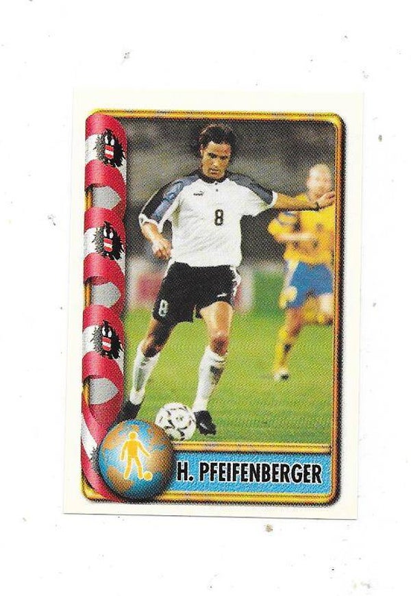 1998 Navarrete FIFA France 98 Sticker #72 Heimo Pfeifenberger , Austria