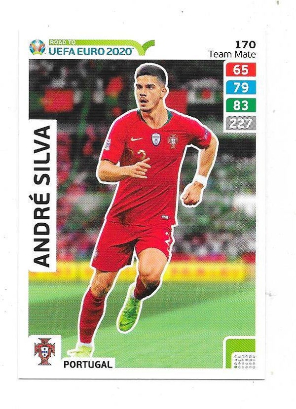 2020 Panini Adrenalyn XL Road to UEFA EURO 2020 #170 André Silva , Portugal
