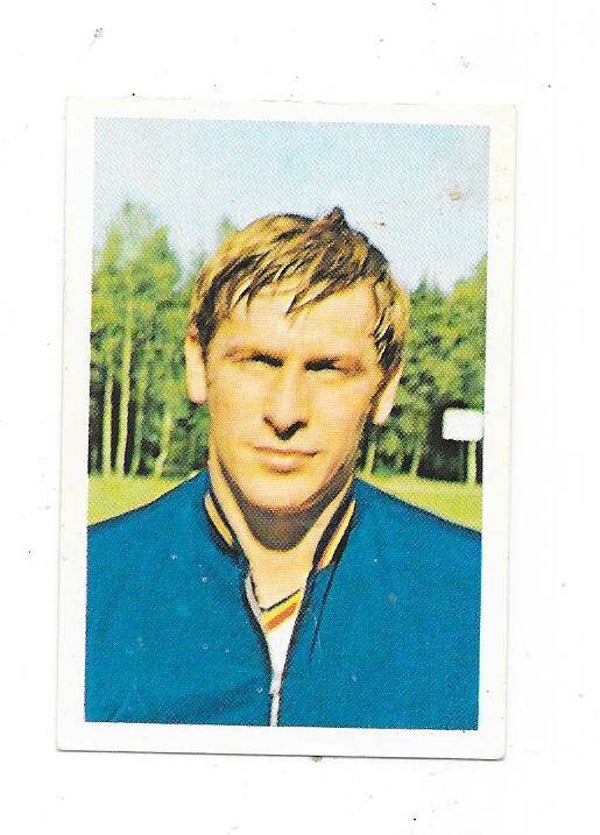 1970 Swedish Semic Football World Cup #40 Leon Jeck , Belgium