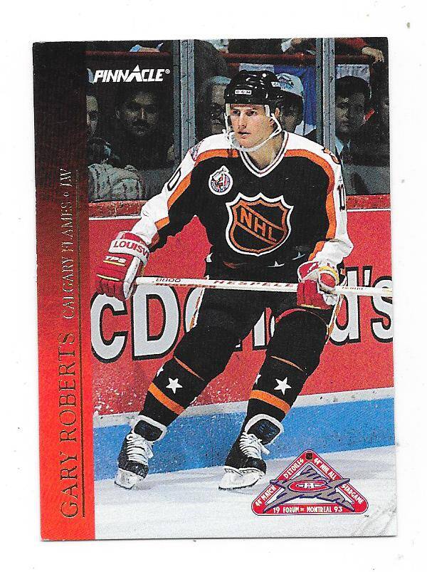 1992-93 Pinnacle Allstars NHL Ice Hockey Card #29 Gary Robert , Calgary Flames