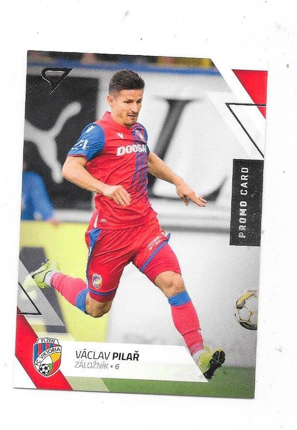 2022-23 Czechia SportZoo Football Card PROMO #12 Václav Pilař , Viktoria Plzeň